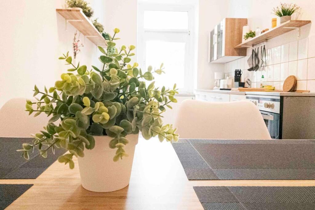 Top Moderne Wohnung In Leipziger Altbau - Netflix Inklusive Exteriör bild